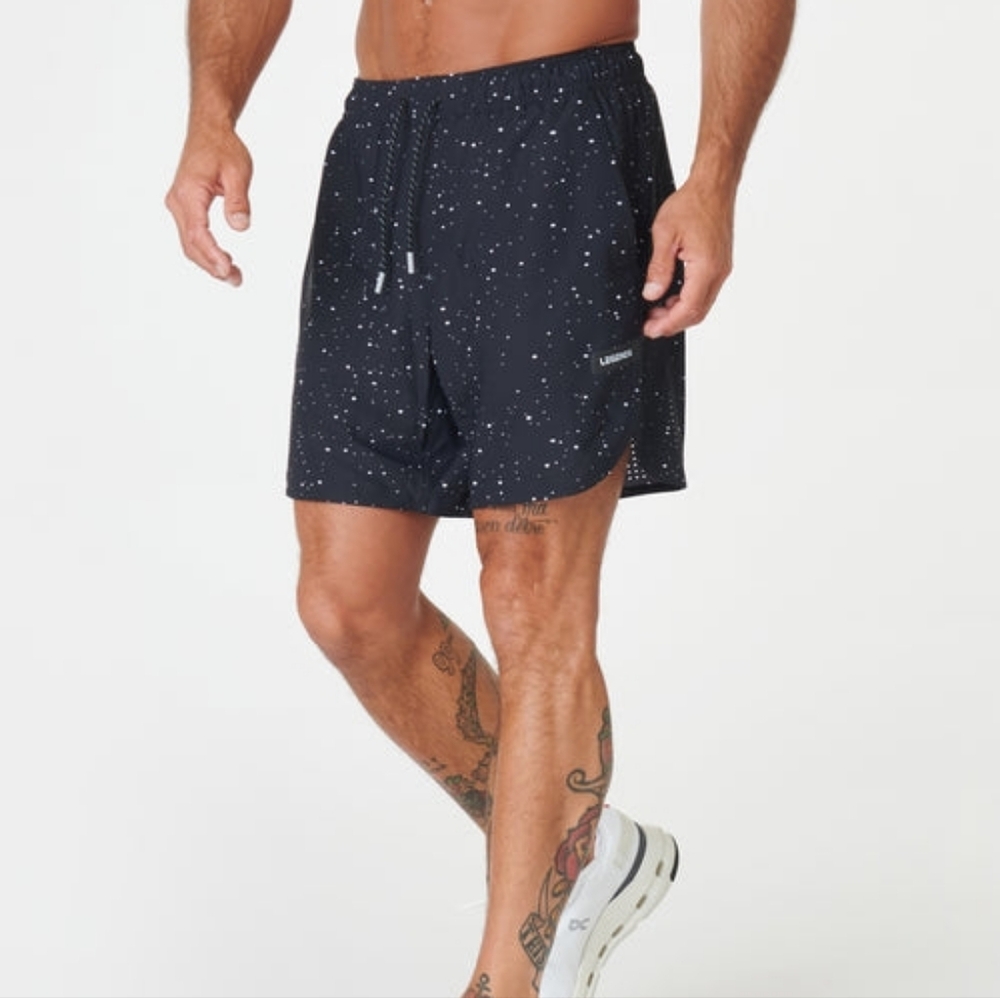 Legends Men's Luka Short - Black Splatter Luka Athletic Shorts